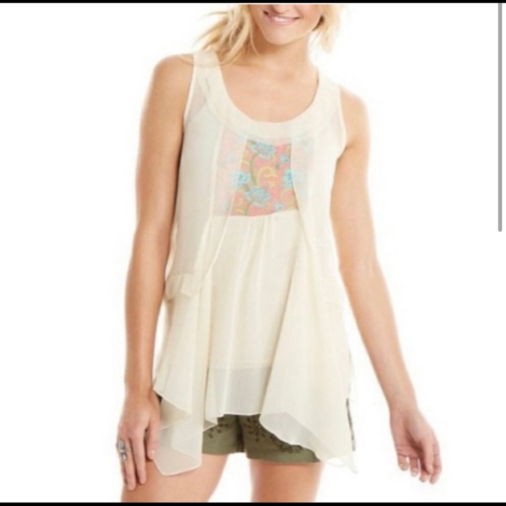 ❌SOLD❌Matilda Jane sheer tank top